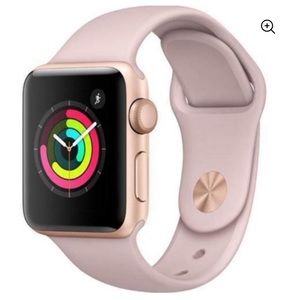 rose gold apple watch series 3